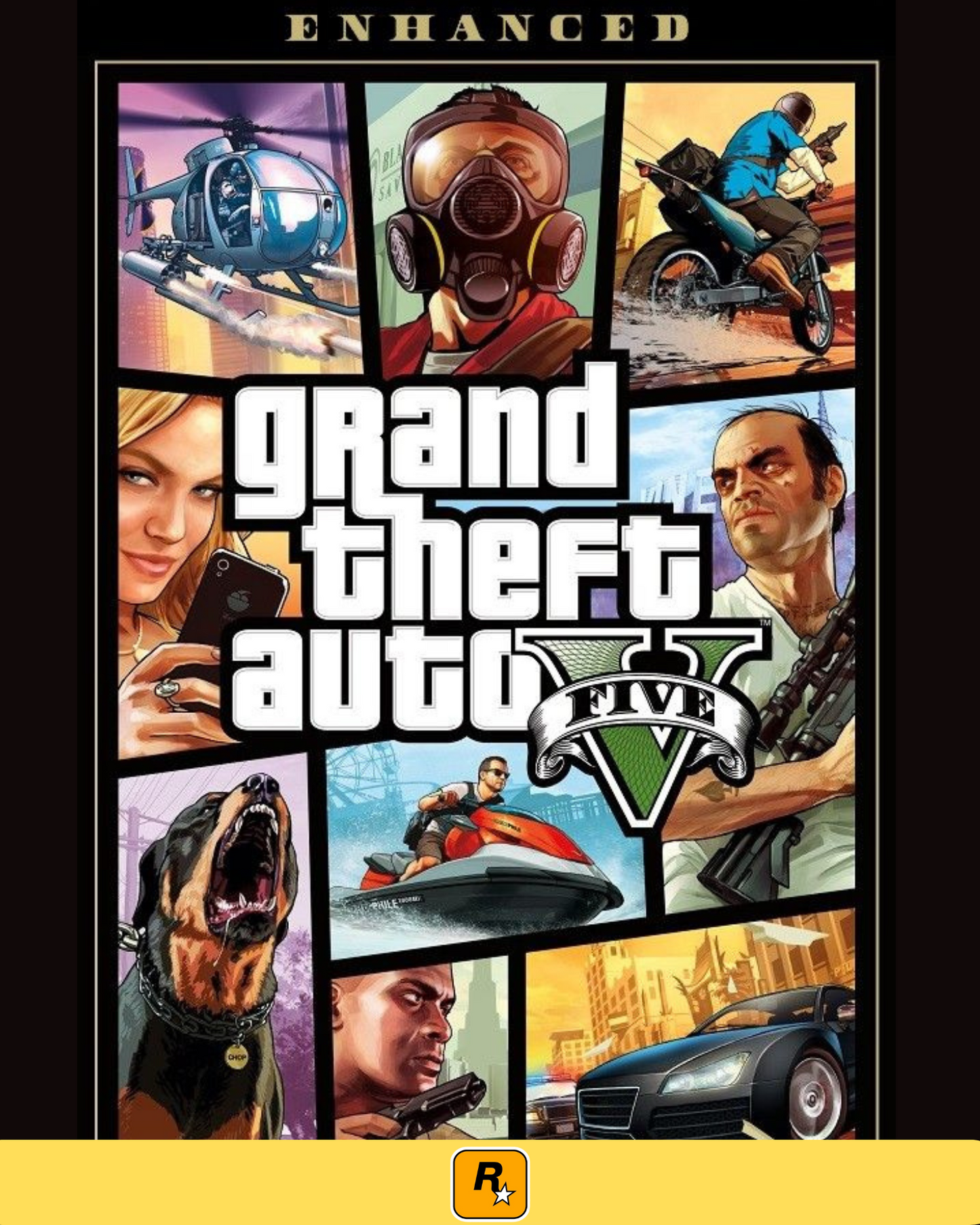 Grand Theft Auto V Enhanced (PC) - Rockstar Key - GLOBAL